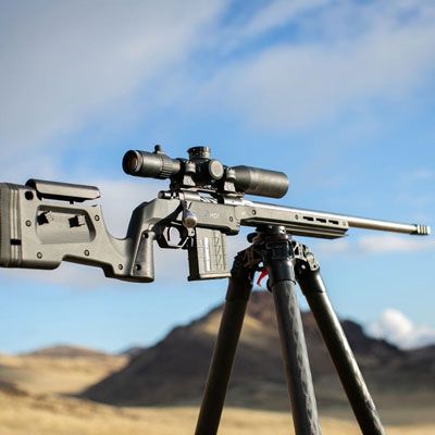 MDT XRS Chassis System - Tikka T3 / T3x - Short Calibers - RH - Cerakote Black