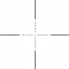 Hawke Vantage 3-9x40 AO Mil Dot Rifle Scope