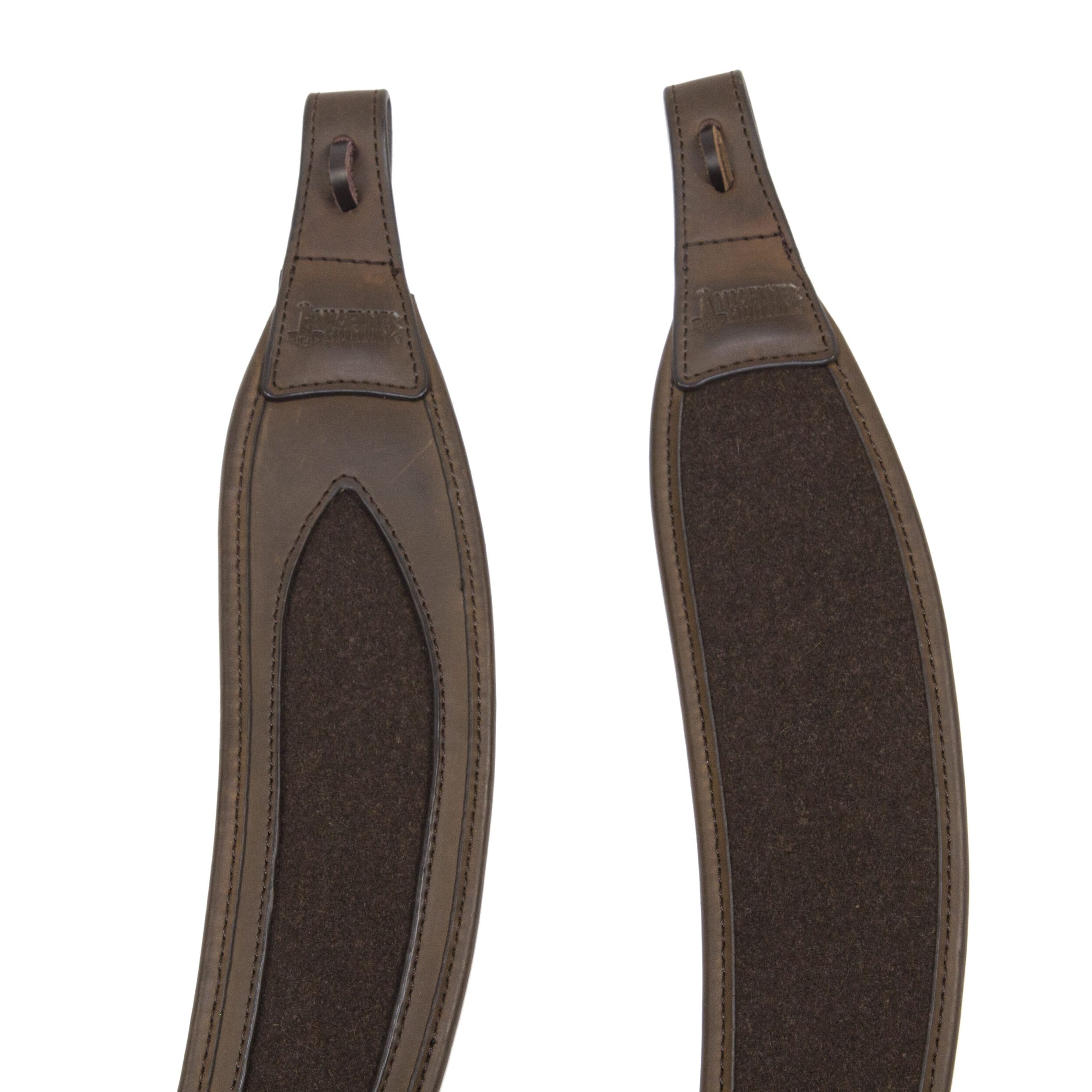 Mjoelner Ergonomic Leather Rifle Sling - Leather / Loden