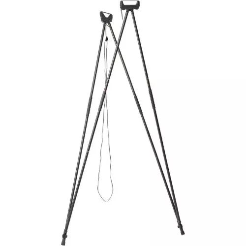 Mjoelner Fenris II, 4legs shooting stick Black alu