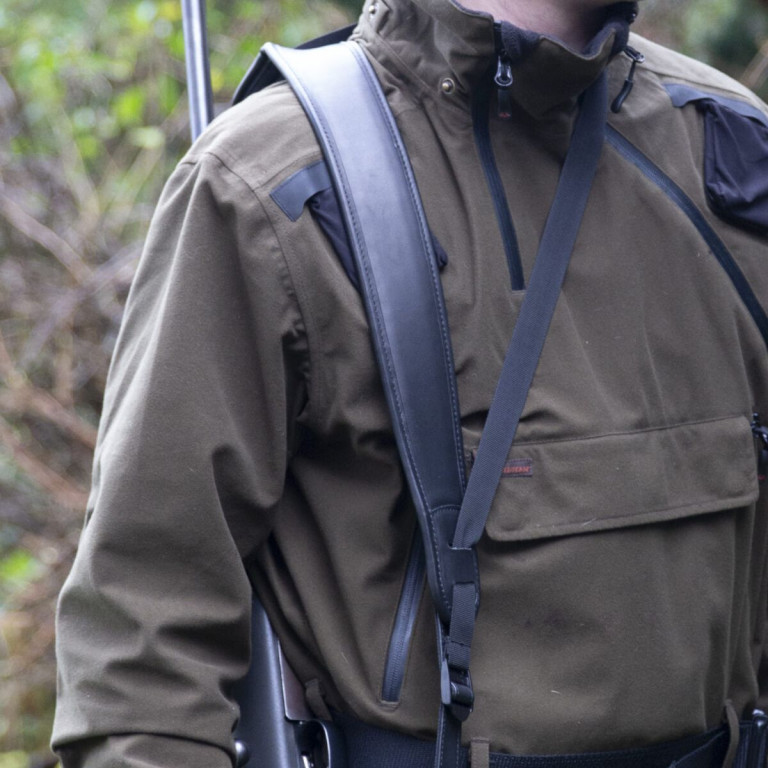 Mjoelner Secure Slip Leather Rifle Strap