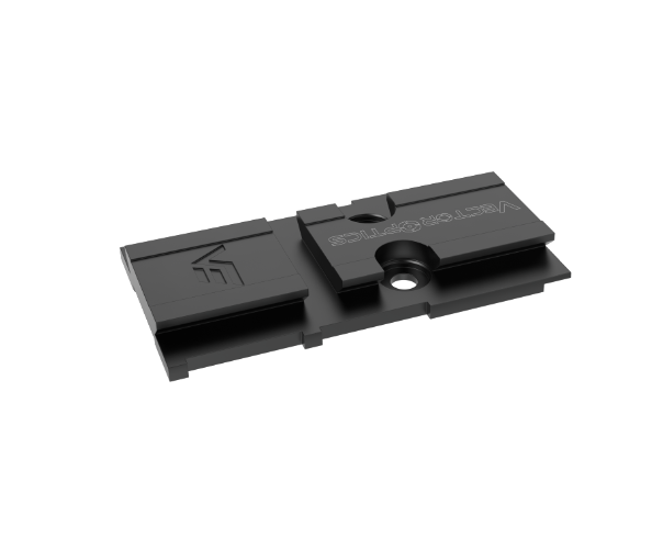 Vector Optics MOS to VOD Footprint Pistol Red Dot Steel Adapter