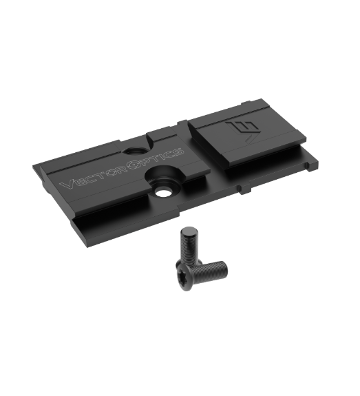 Vector Optics MOS to VOD Footprint Pistol Red Dot Steel Adapter