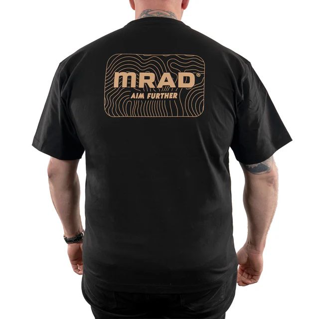 MRAD Black Tshirt – Plain – XX Large
