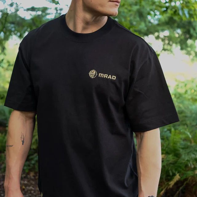 MRAD Black Tshirt – Plain – Medium