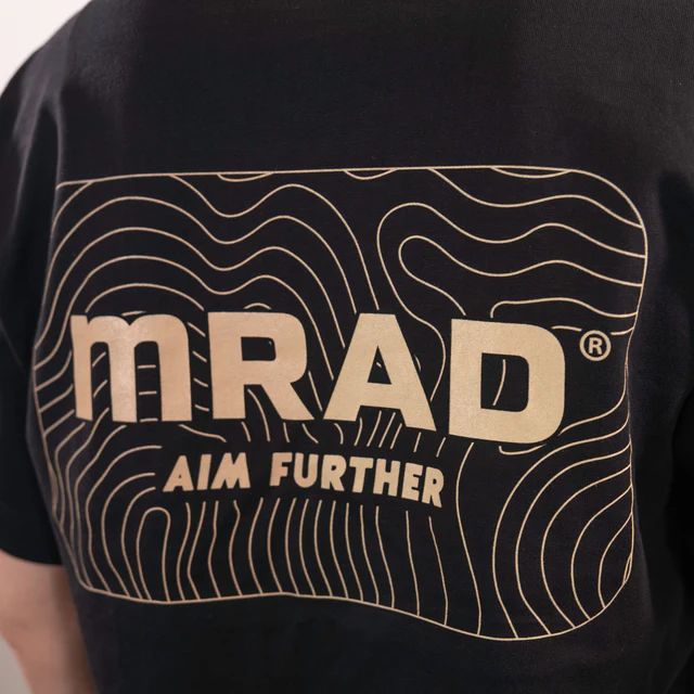 MRAD Black Tshirt – Plain – XX Large