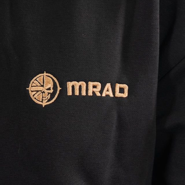 MRAD Black Hoodie – Plain – Medium