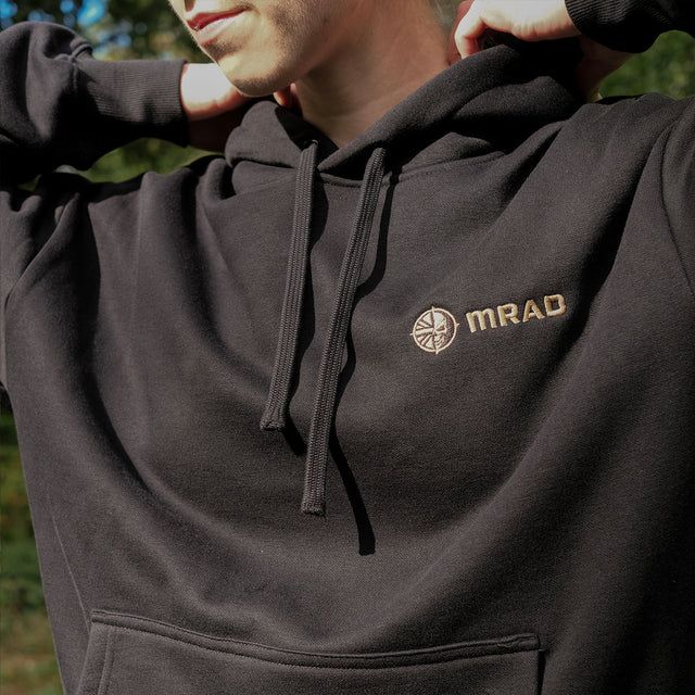 MRAD Black Hoodie – Plain – Large