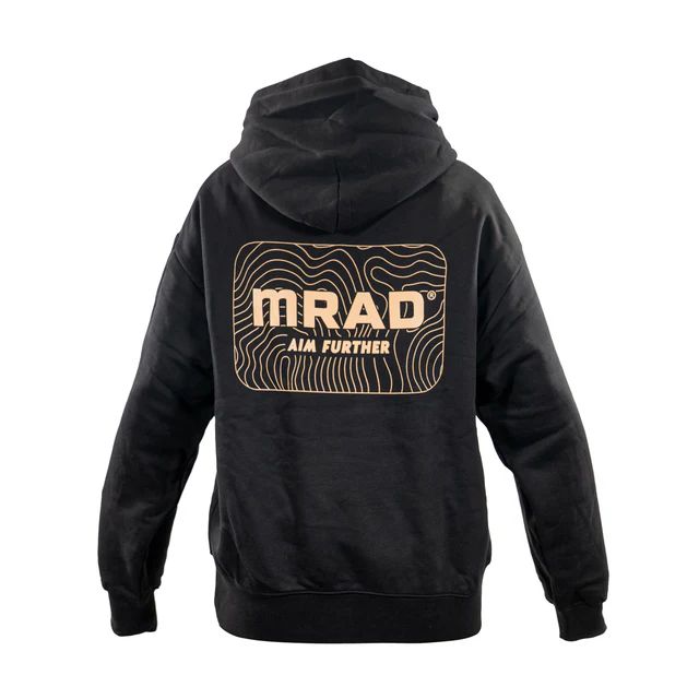 MRAD Black Hoodie – Plain – Medium