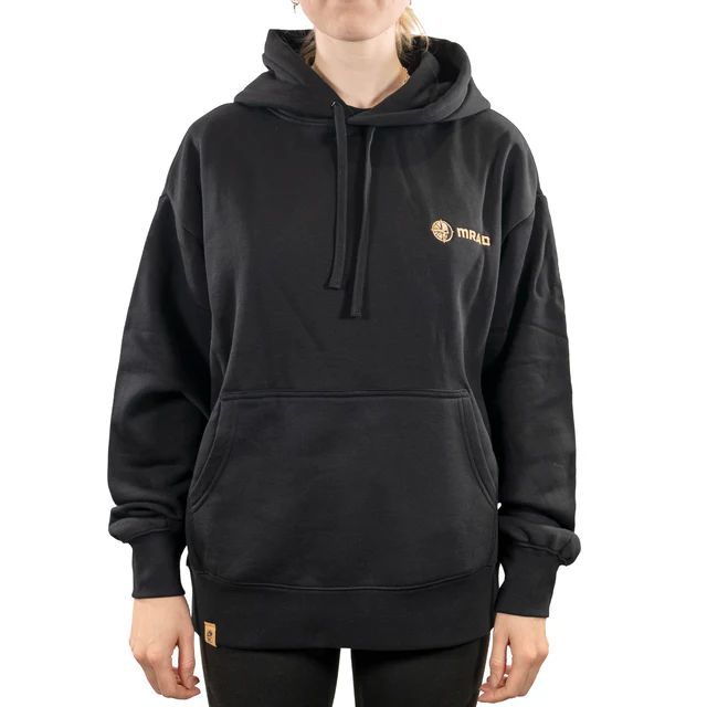 MRAD Black Hoodie – Plain – Medium