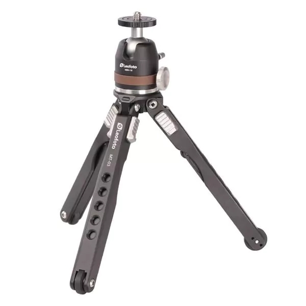 Leofoto SPIDER MT-03 Mini table tripod and MBH-19 Mini Ball Head