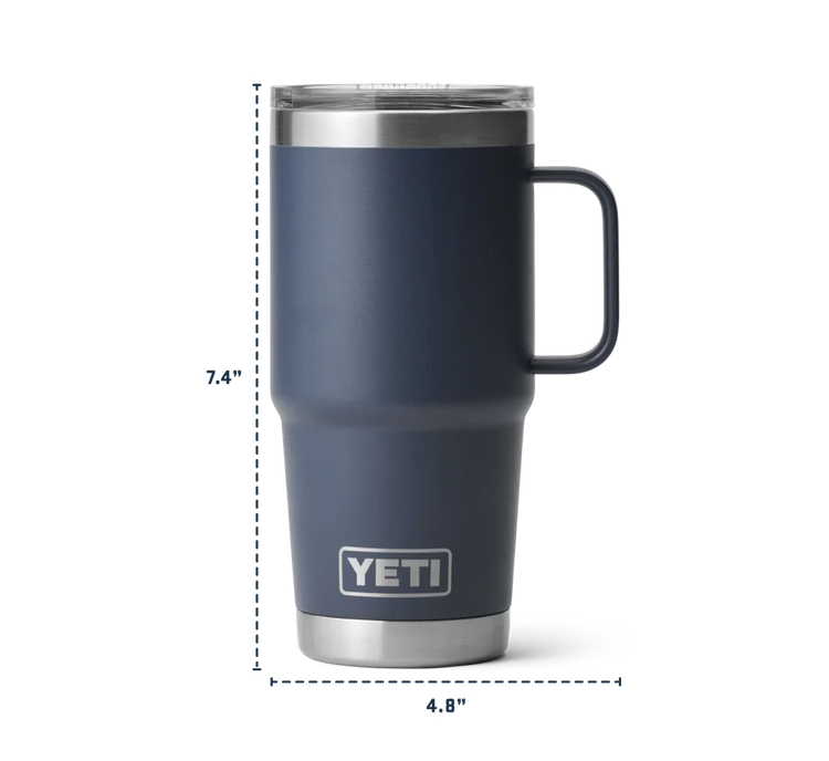 YETI Rambler 20oz (591ml) Travel Mug with Stronghold™ Lid