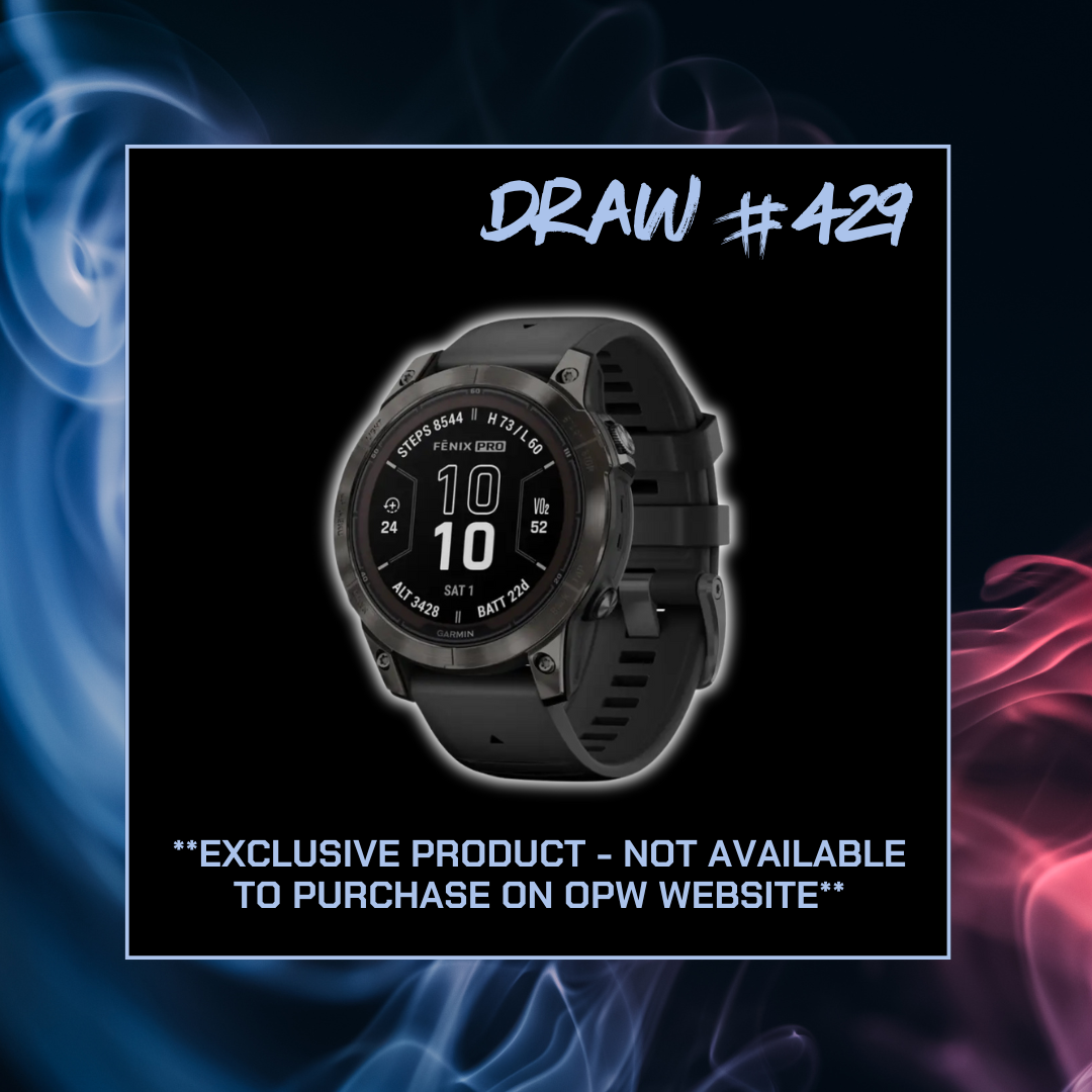 WIN AN EXCLUSIVE PRODUCT: Garmin Fēnix 7 Pro – Sapphire Solar Edition Carbon Grey DLC Titanium w/ Black Band 47mm Smart Watch 