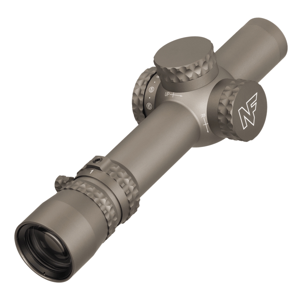 Nightforce NX8 1-8x24 FFP IR Zero Stop FC-DMx 0.2MRAD 30mm Rifle Scope