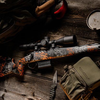 Nightforce NX6 3-18x50mm Capped W/E .250 Moa DigIllum 4A-i Rifle Scope