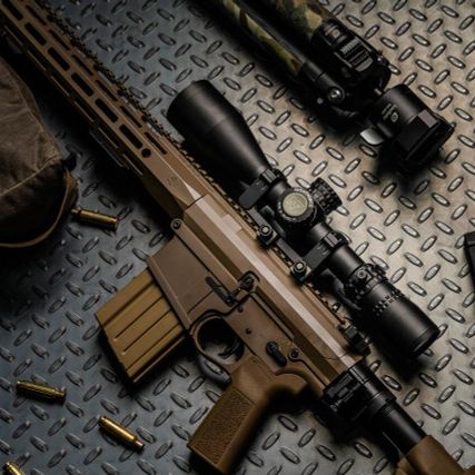 Nightforce NX6 3-18x50mm F1 FieldSet .1 Mrad DigIllum Mil-Xt Rifle Scope