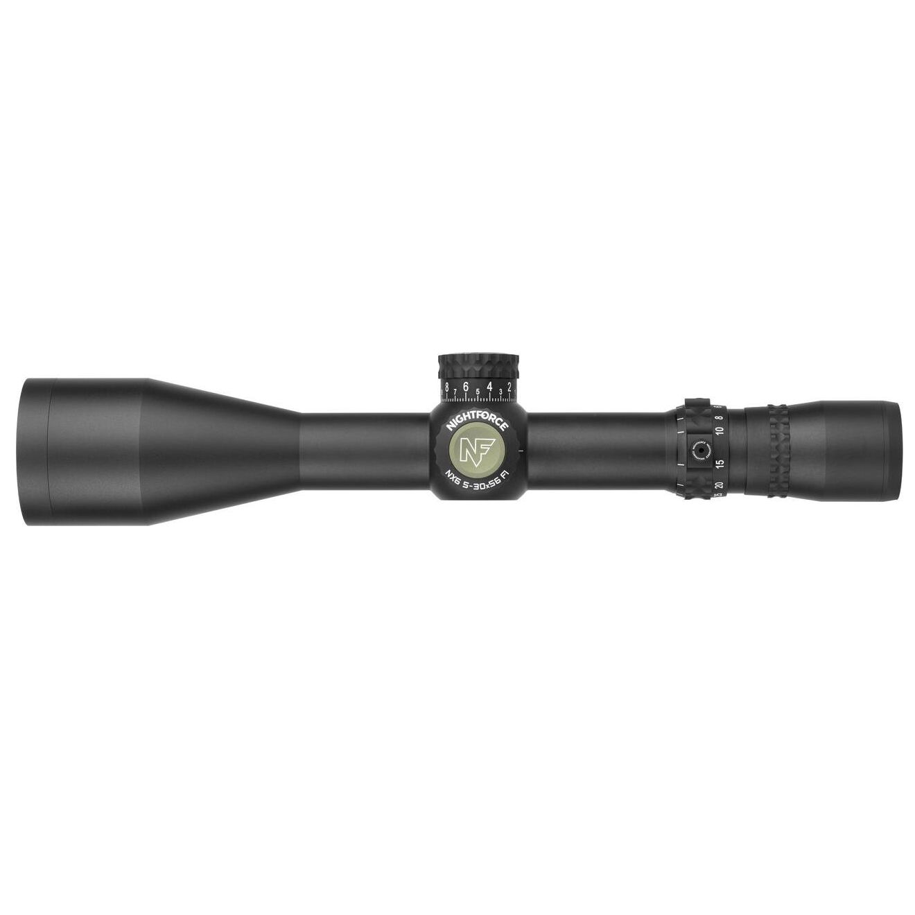Nightforce NX6 5-30x56mm F1 FieldSet .250 Moa DigIllum Moa-C Rifle Scope