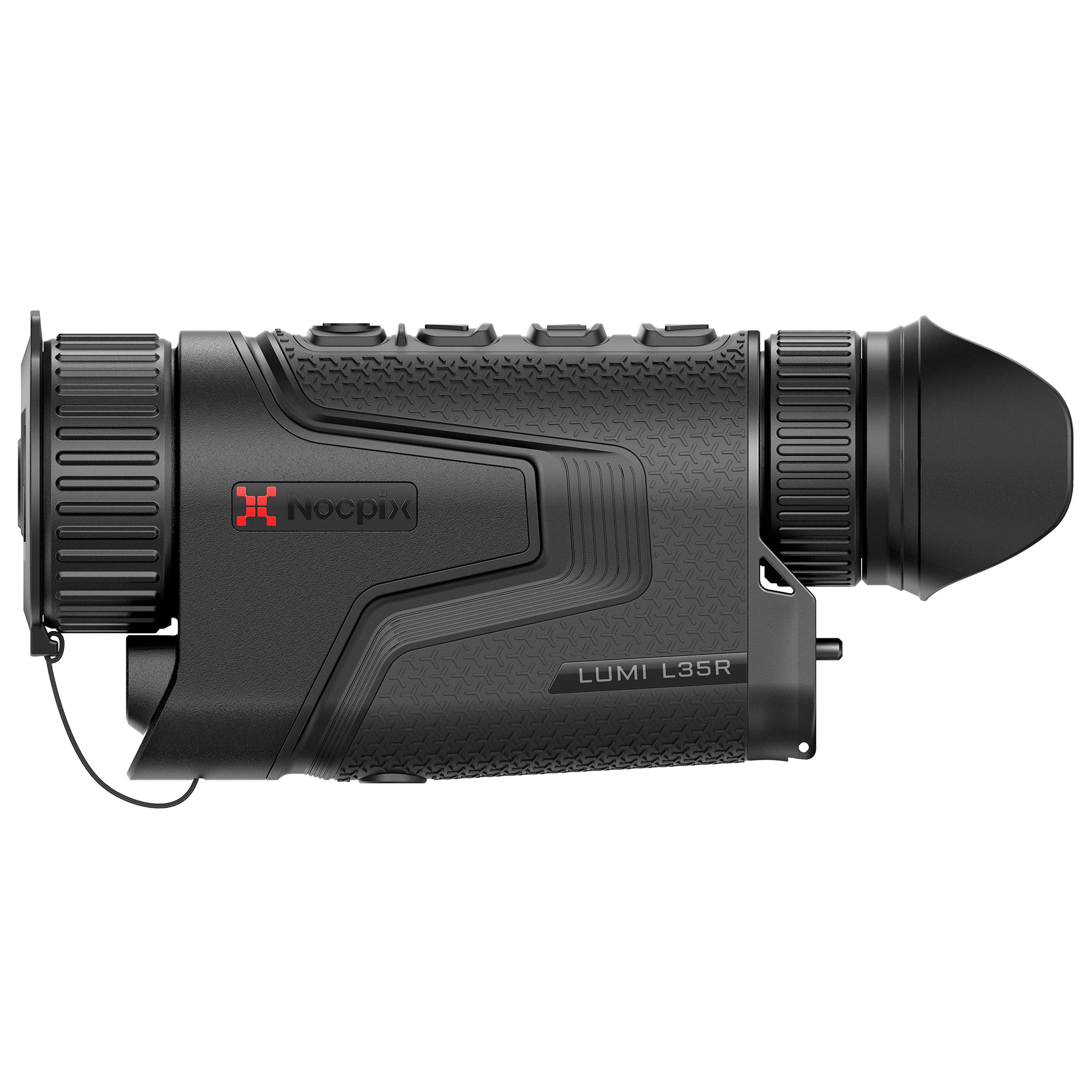 NocPix Lumi L35R Handheld Thermal Monocular with LRF - 35mm 12um 384x288