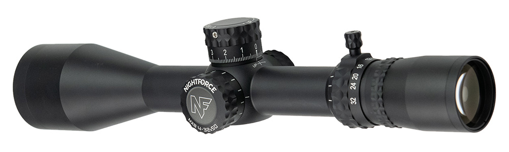 Nightforce Nx8 F2 4-32x50mm SFP IR Mil-CF2D 0.1MRAD Zero Stop Rifle Scope