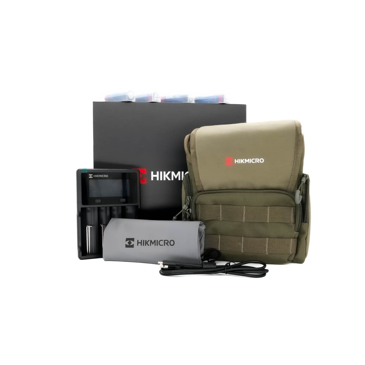 Open Box Return HIKMICRO Habrok 4K HQ35L Multi-Spectrum Thermal Binocular with LRF - OBR25002