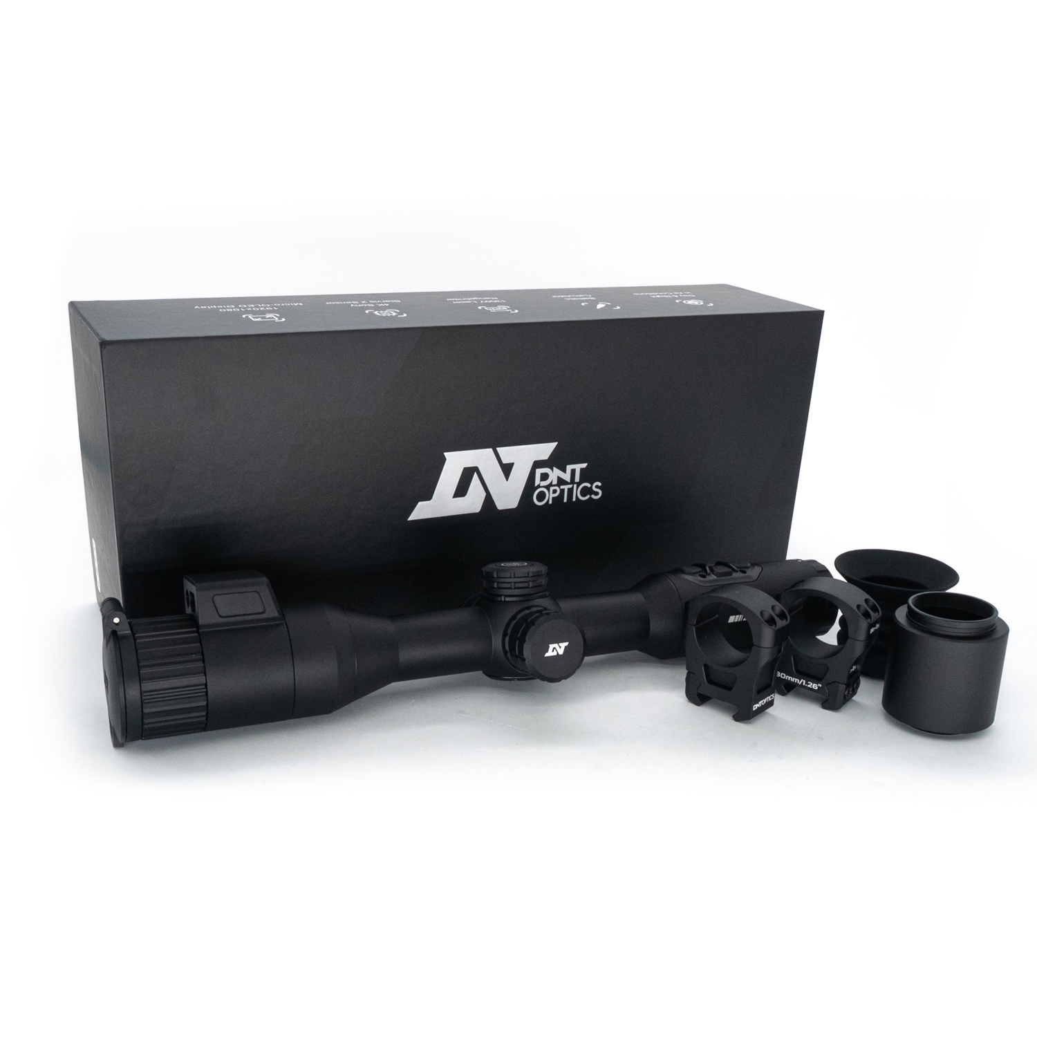 Open Box Return DNT Optics ZULUS 4k 3-24x Digital Day and Night Vision Rifle Scope - OBR25013