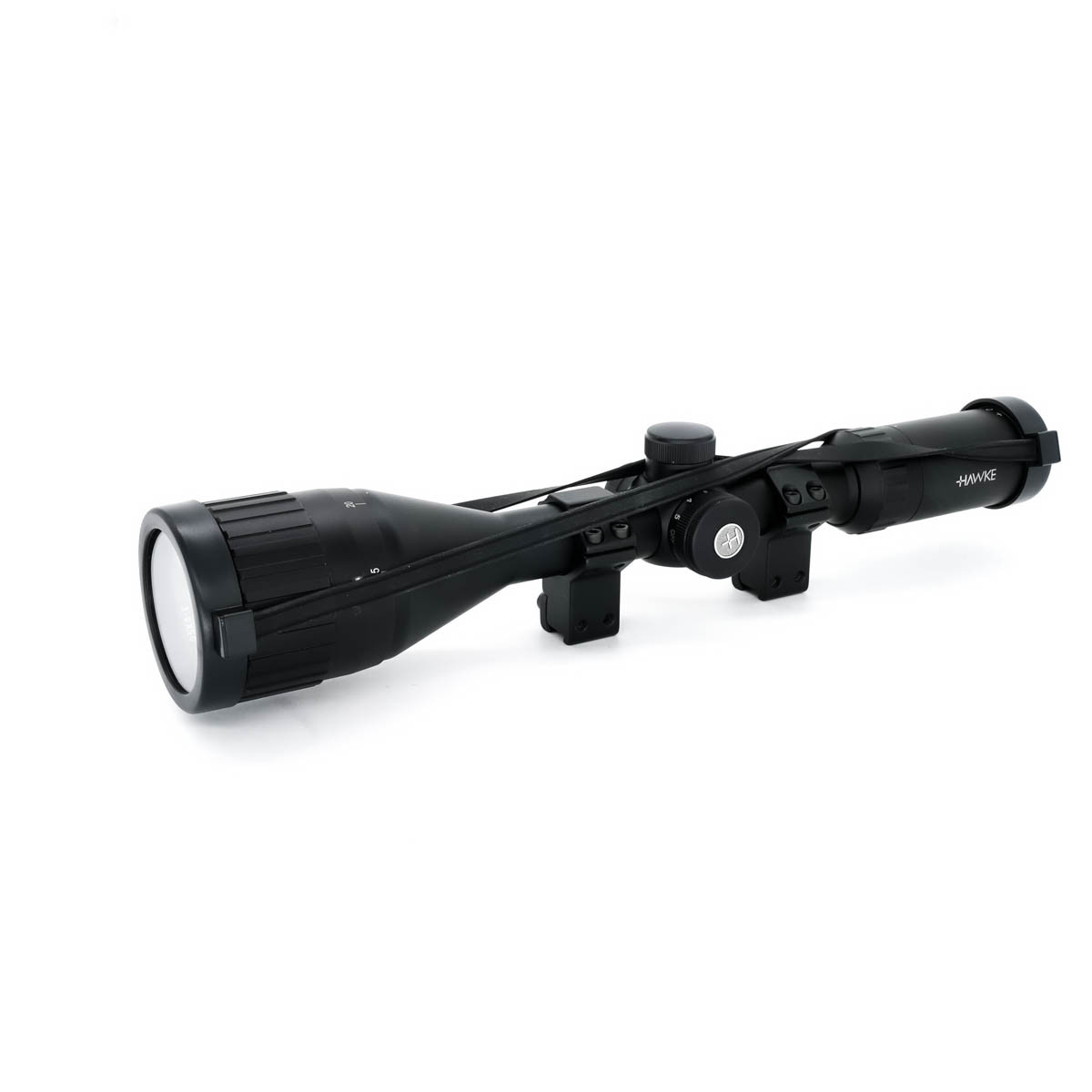 Open Box Return Hawke Fast Mount IR 3-9X50 AO SFP Illuminated 1/4 MOA Mil Dot Rifle Scope - OBR25019