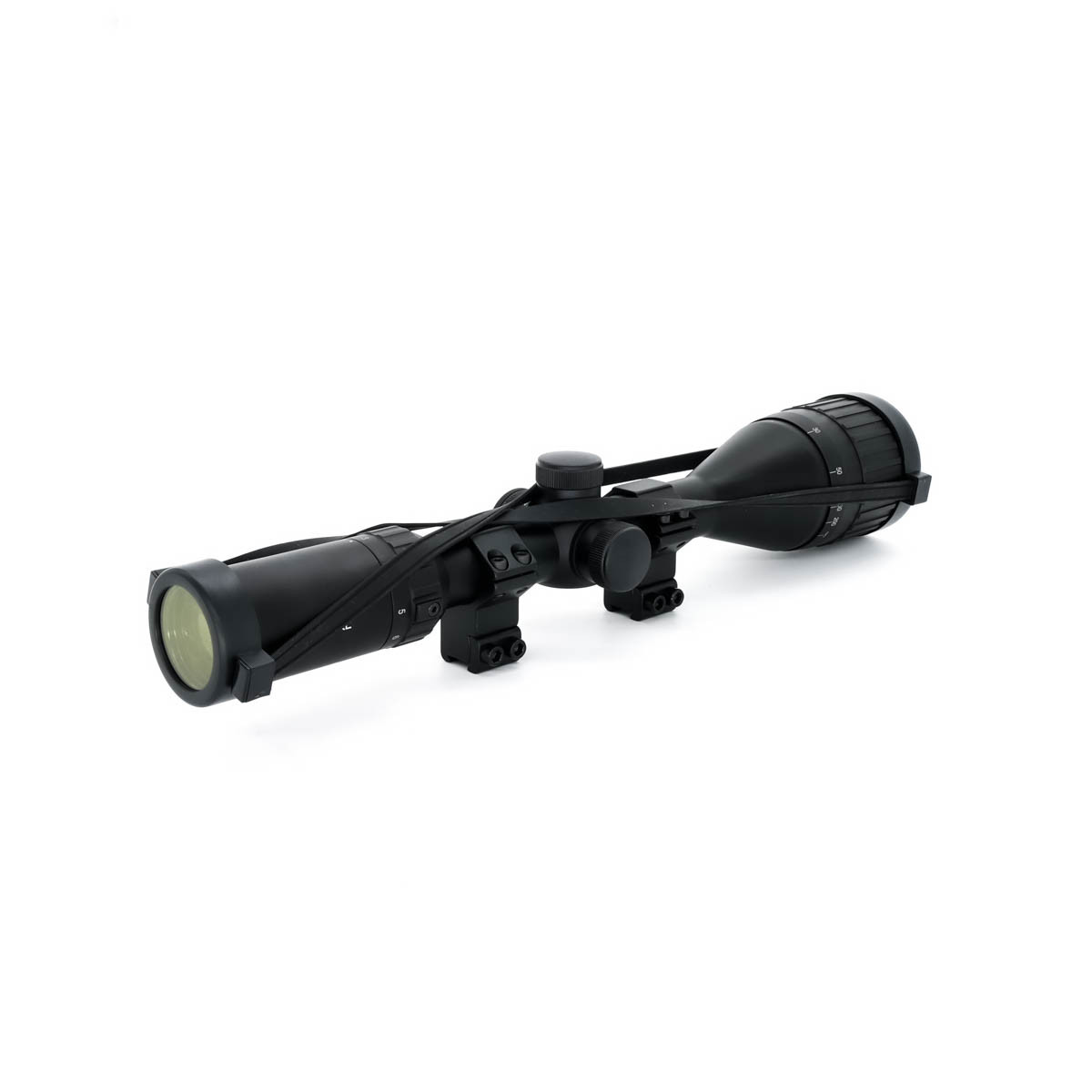 Open Box Return Hawke Fast Mount IR 3-9X50 AO SFP Illuminated 1/4 MOA Mil Dot Rifle Scope - OBR25019