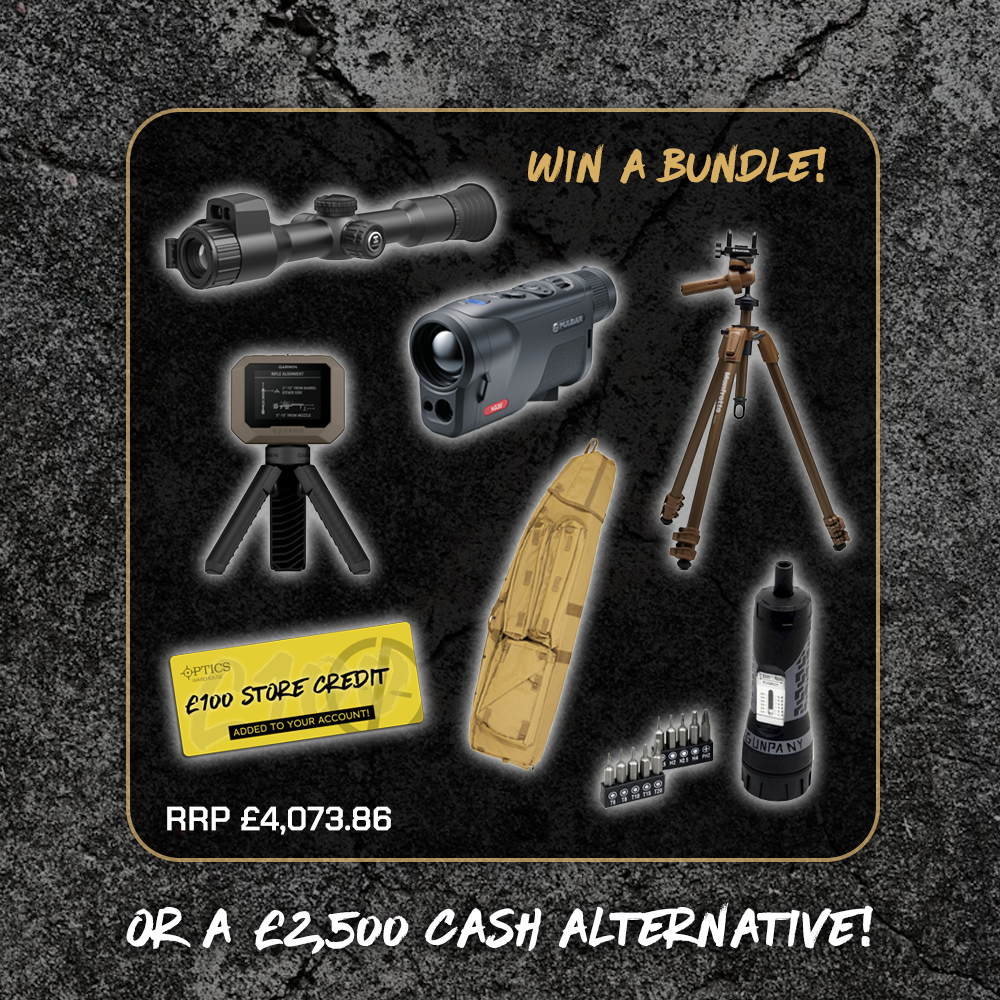 WIN A: Day, Night Vision & Thermal Bundle OR £2,500 CASH ALTERNATIVE