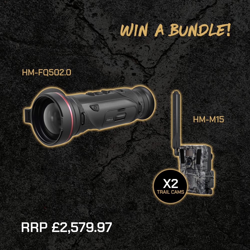 WIN A BUNDLE: HIKMICRO Falcon FQ50 2.0 Hand Held Thermal Imager Monocular + 2x HIKMICRO M15 4G Trail Cameras