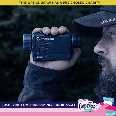 WIN A: Pulsar Axion XM30F 3.2x 320x240 12µm Thermal Imaging Monocular (PRE-CHOSEN CHARITY) 