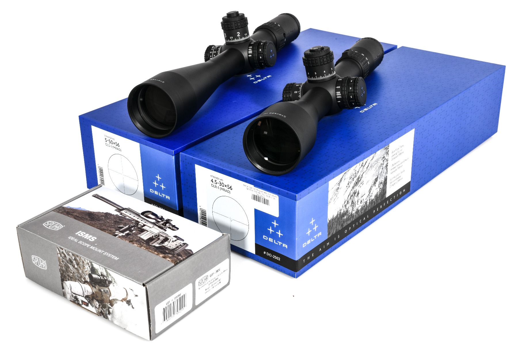 OPTICS DRAWS - WIN a Delta Stryker Scope & Spuhr ISMS Mount – of your choice!