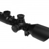 PAO 3-9x42 SSS SFP Illuminated Mil Dot Compact Rifle Scope with Free 9-11mm Dovetail Mounts