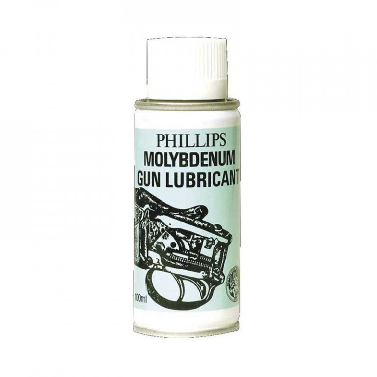 Phillips Molybdenium Gun Lubricant - 100ml Aerosol