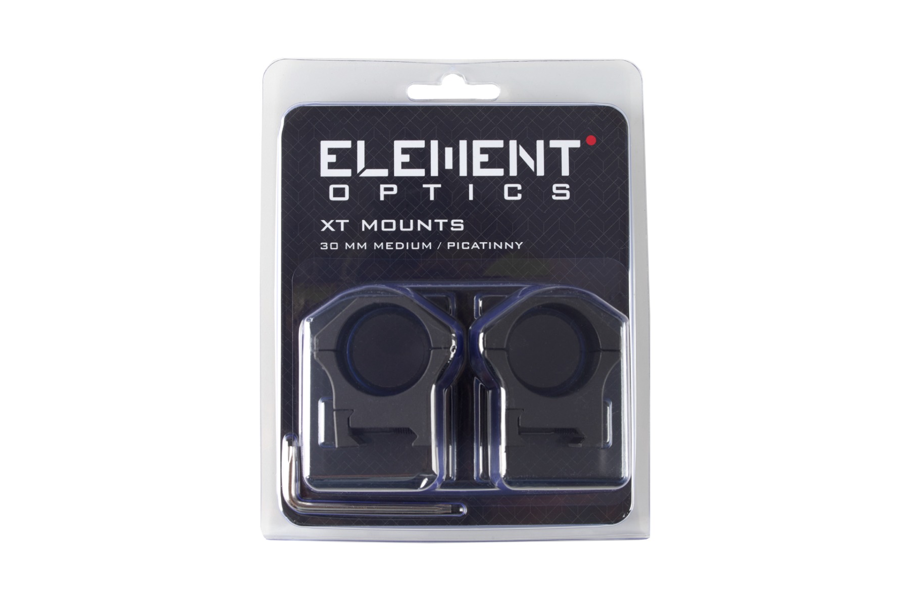 Element XT 30mm High Picatinny Rifle Scope Ring Mount