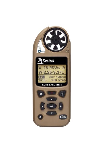 Kestrel 5700 Elite Weather Meter with Applied Ballistics and LiNK (Tan)