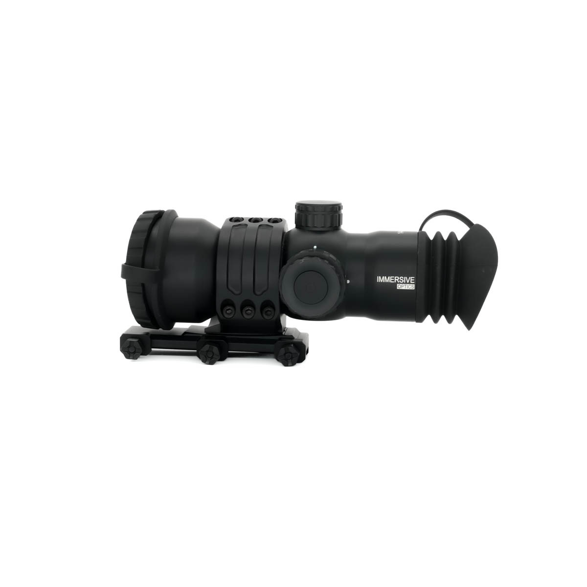 Pre-Owned Immersive Optics 14x50 Mildot w/MOA ADJ MOUNTS Prism Rifle Scope - PO1013