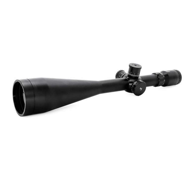 Pre-owned Falcon X50 10-50x60 Field Target Snap Focus SFP Non IR MOA200 1/8 MOA Rifle Scope - PO1870