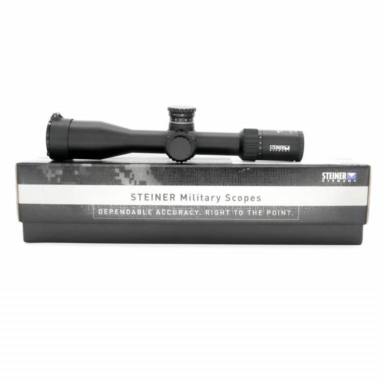 Preowned Steiner Military M5Xi 3-15x50 FFP 1/10 MRAD DT CW MSR-2 Reticle Rifle Scope - PO1985