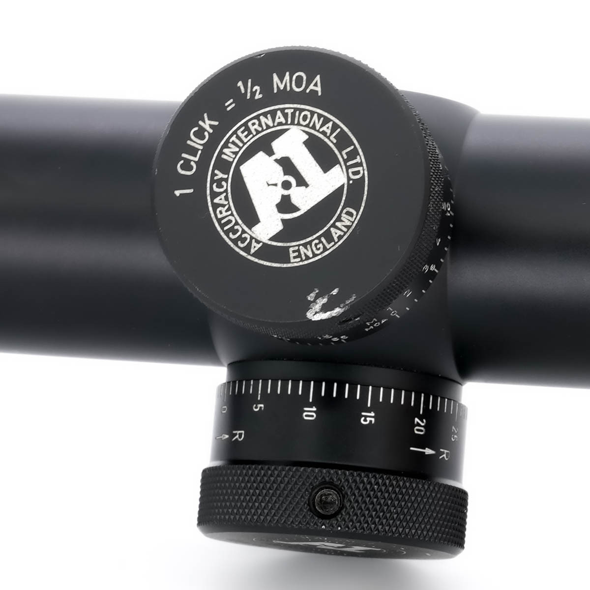 Pre-Owned A.I. Schmidt & Bender PM II 3-12x50 FFP Police ST AI Turret 1/2 MOA CW Rifle Scope with Anti Laser Objective Coatings - PO2031