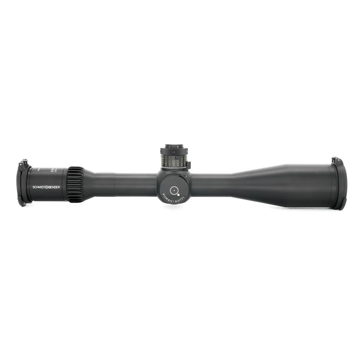 Pre-owned Schmidt & Bender PM II High Power 5-45x56 FFP P4FL-MOA MT-11 MTC LT/DT 11+ ZC LT 1/8 MOA CW Rifle Scope - PO2122