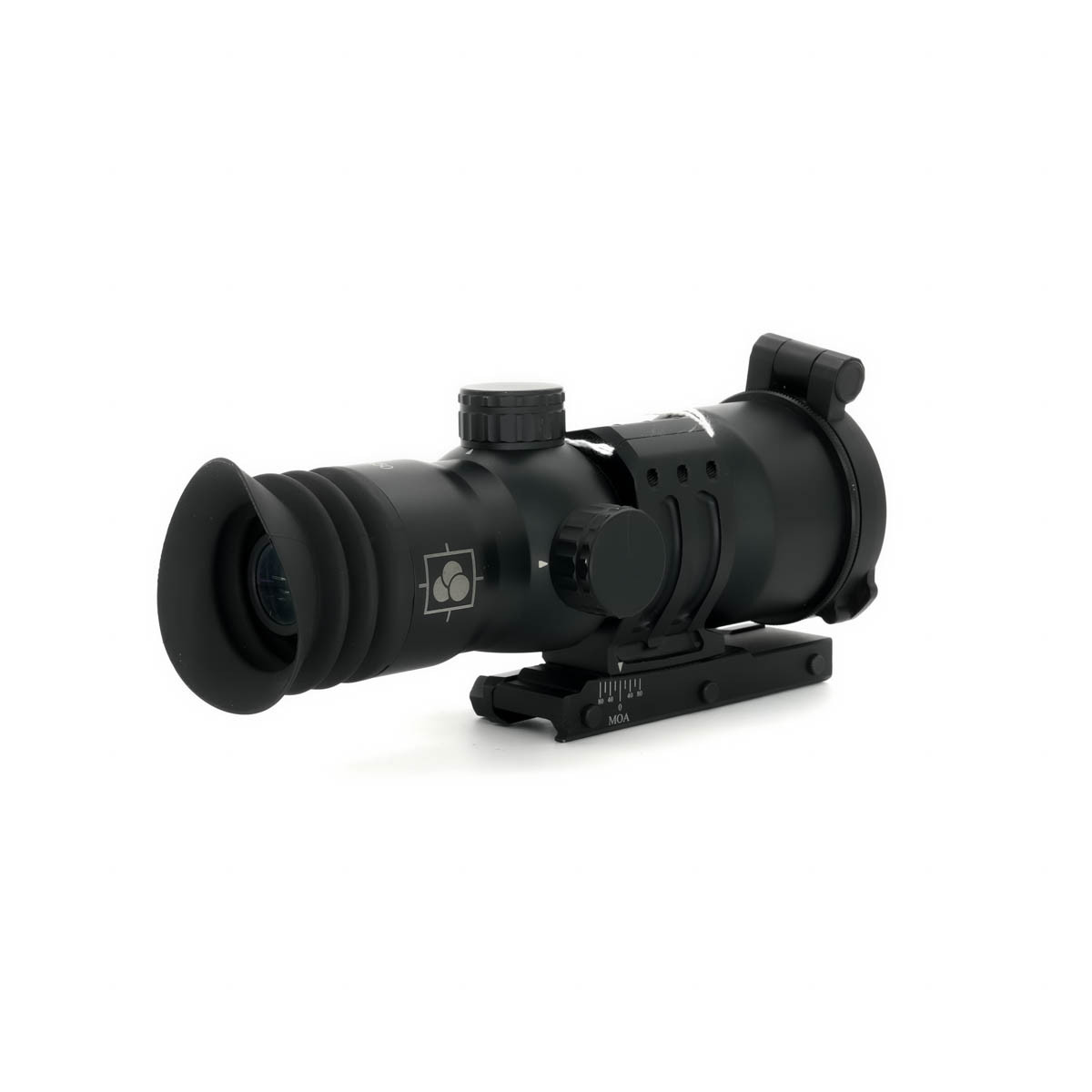 Pre-Owned Immersive Optics 14x50 Prismatic Scope MilDot with MOA Adjustable Extended Mounts - PO2124