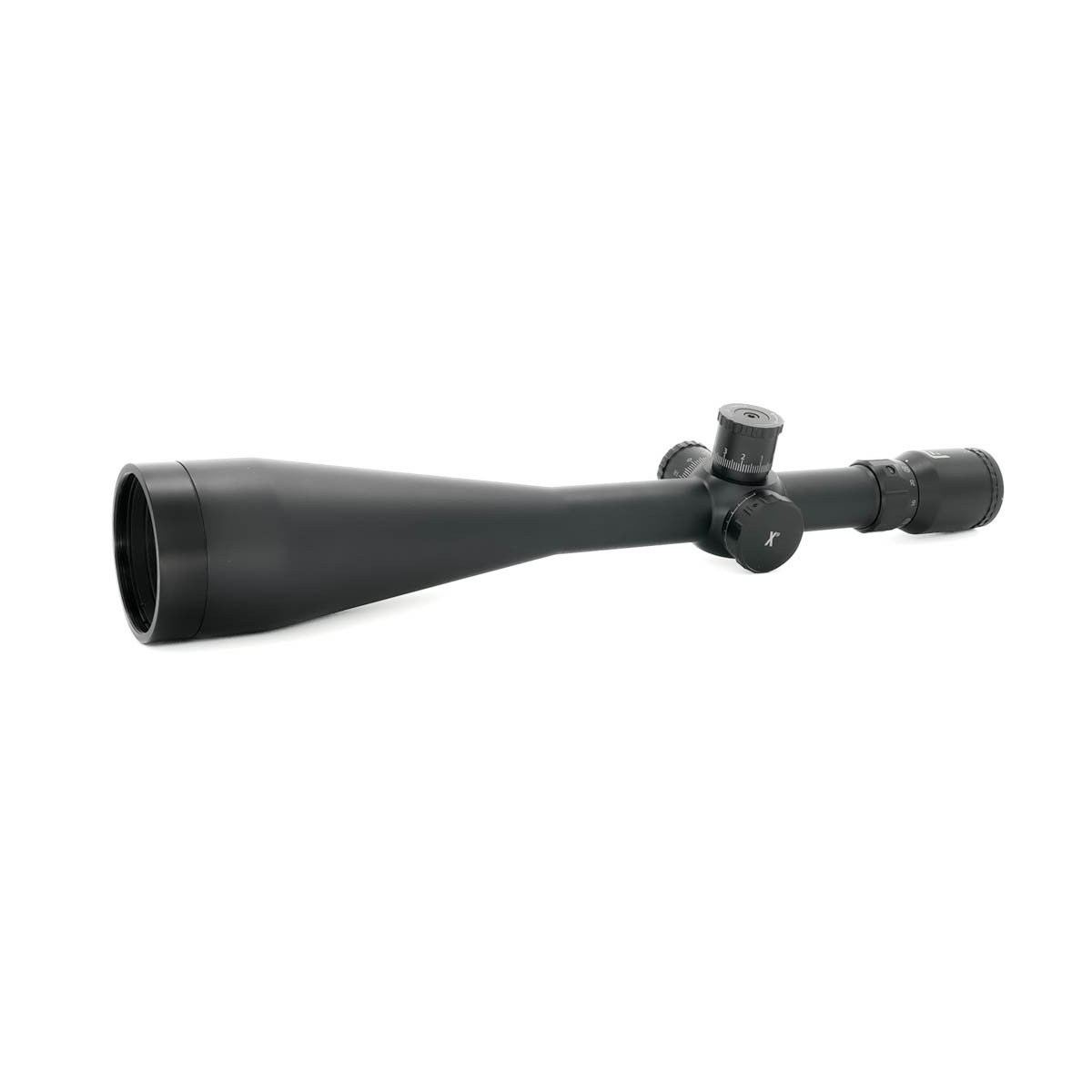 Pre-owned Falcon X50 10-50x60 Field Target Snap Focus SFP Non IR MOA200 1/8 MOA Rifle Scope - X503FT - PO2141
