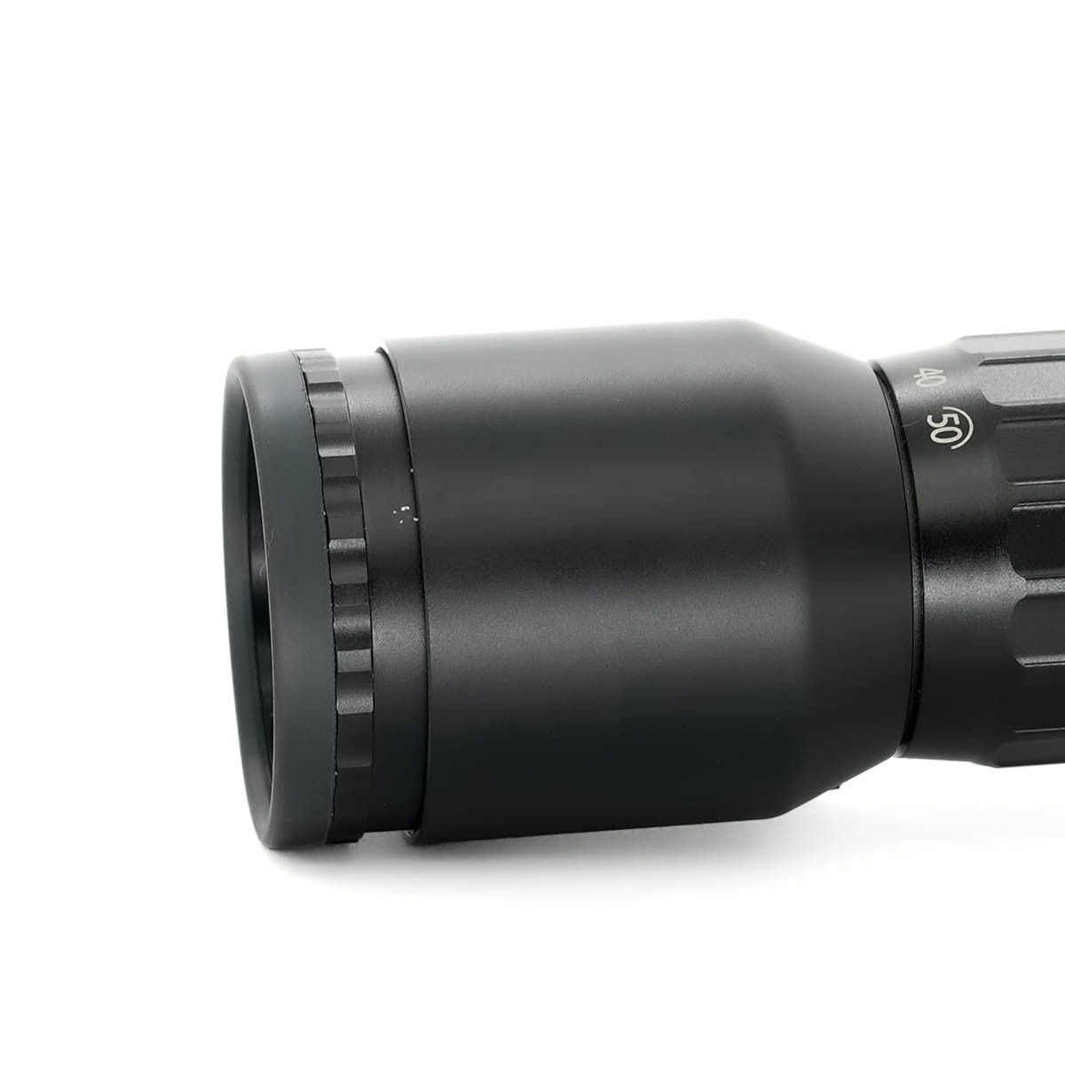 Pre-owned Falcon X50 10-50x60 Field Target Snap Focus SFP Non IR MOA200 1/8 MOA Rifle Scope - X503FT - PO2141