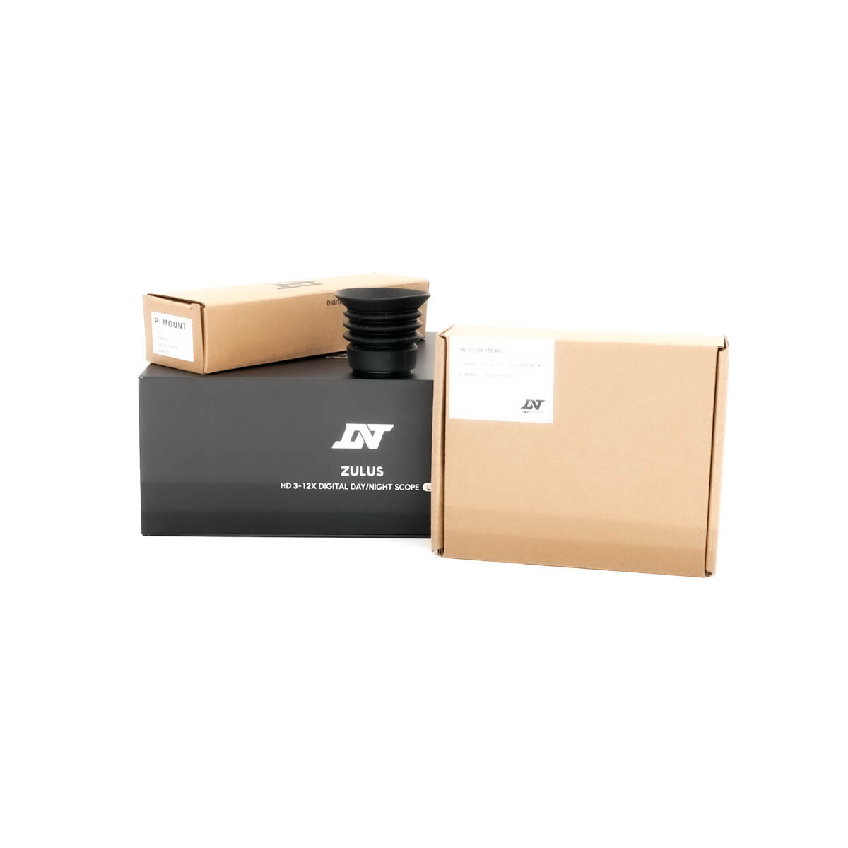 Pre-owned DNT ZULUS HD 3-12X Digital Night Vision Scope With LRF And Ballistic Calculator - PO2142