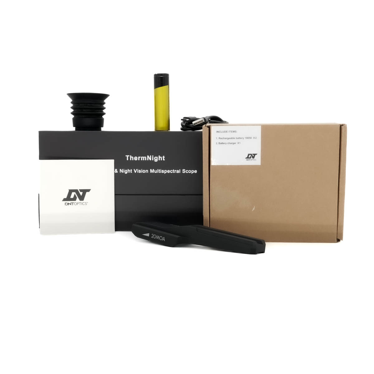 Pre-Owned DNT Optics TNC225R ThermNight 256x192 25mm Thermal & Night Vision Multispectral Scope - PO2165