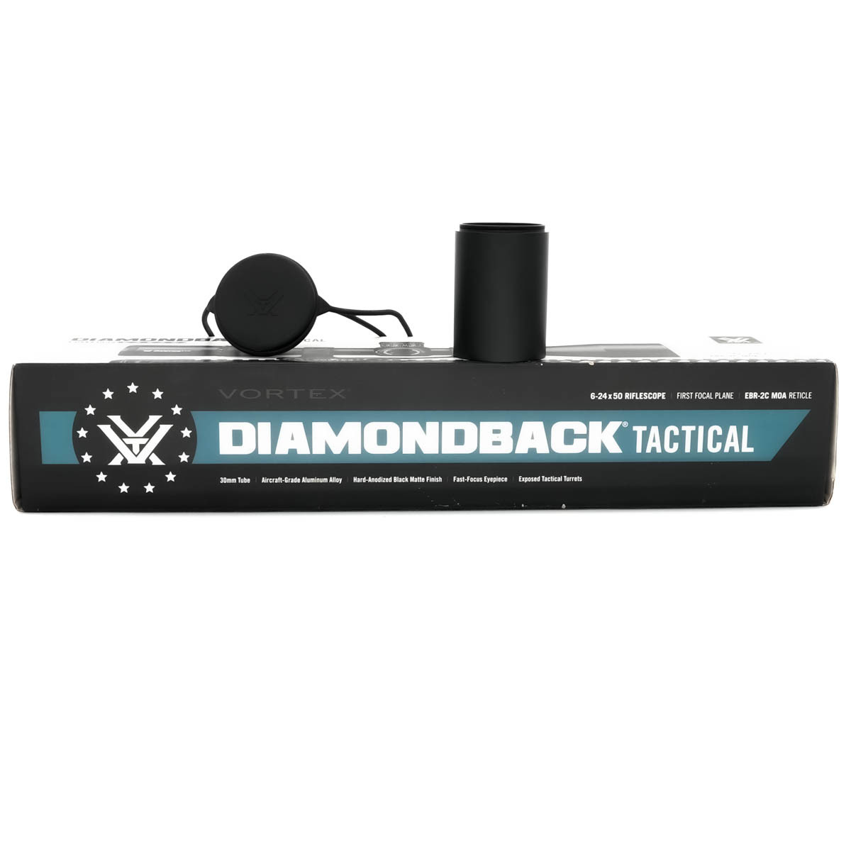 Pre-owned Vortex Diamondback Tactical 6-24x50 FFP EBR-2C Non IR 30mm Rifle Scope - PO2171