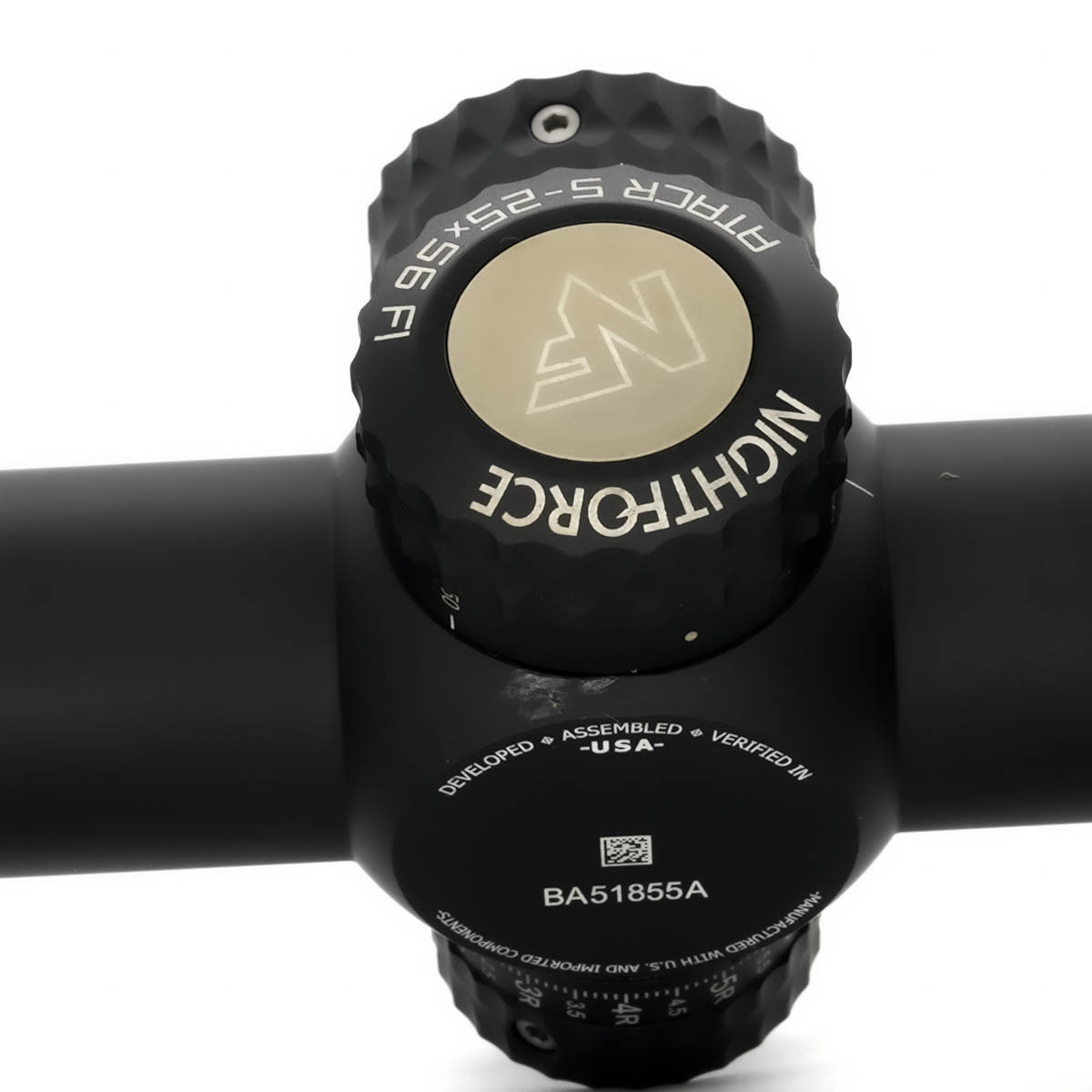 Pre-Owned Nightforce ATACR 5-25x56 F1 FFP MIL-XT Illuminated Zero Stop Rifle Scope - PO2175