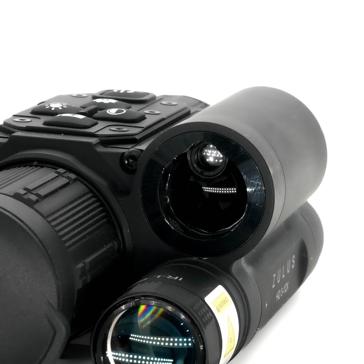 Pre-Owned Arken ZULUS HD ZHD312R 3-12X Digital Night Vision Scope With LRF And Ballistic Calculator - PO2182