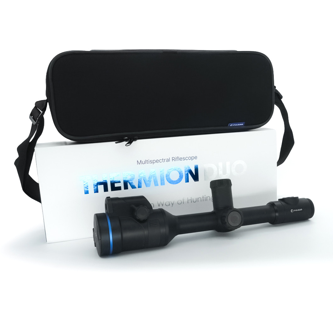 Pre-Owned Pulsar Thermion Duo DXP50 640x480 17µm <25mK NETD Multispectral Thermal & 4K Colour Daytime Rifle Scope - PO2307