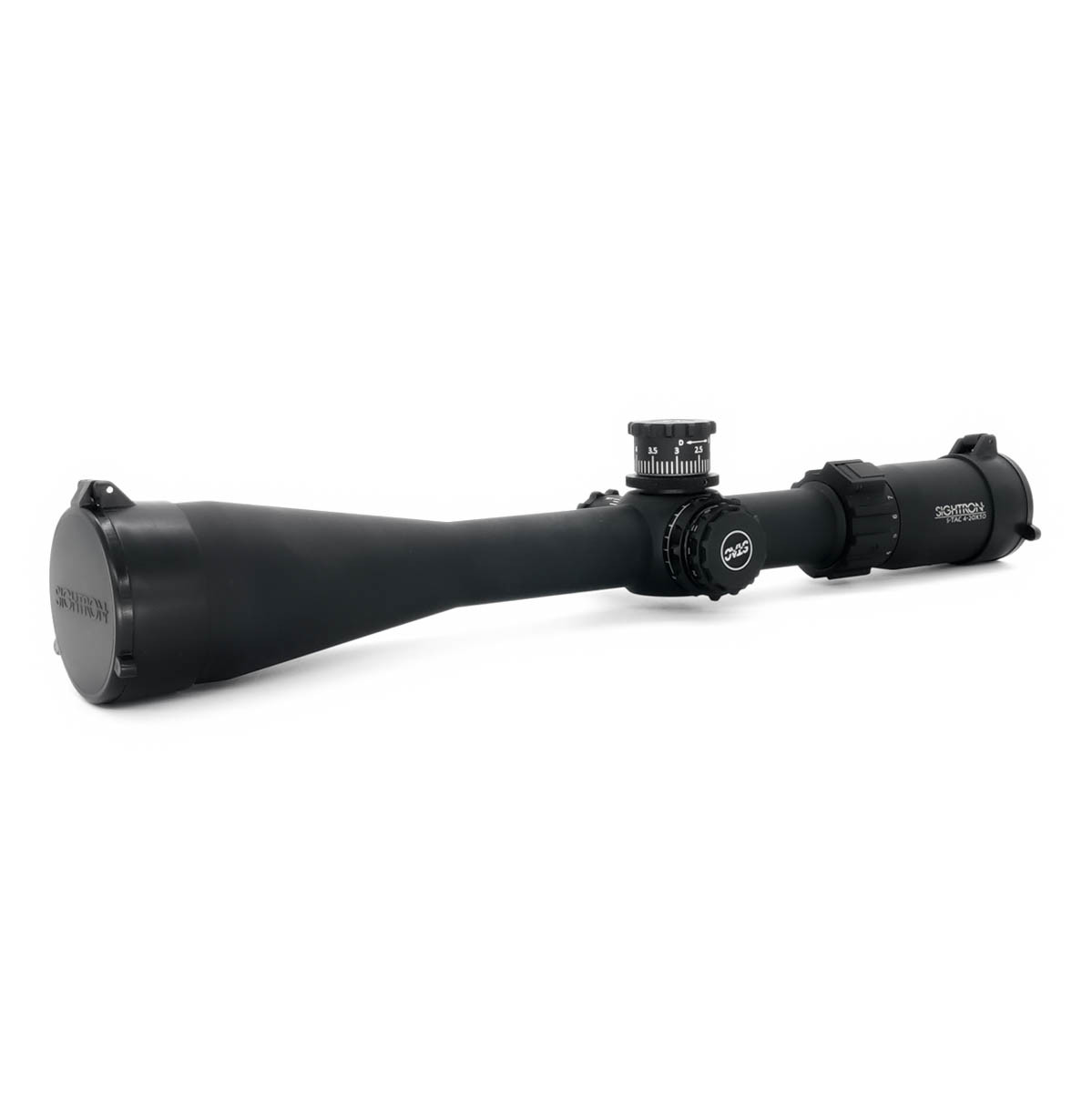 Pre-Owned Sightron S-Tac 4-20x50 FFP Illuminated MRAD Zero Stop 0.1 MRAD Mil-Hash 4 30mm Rifle Scope - PO2311 